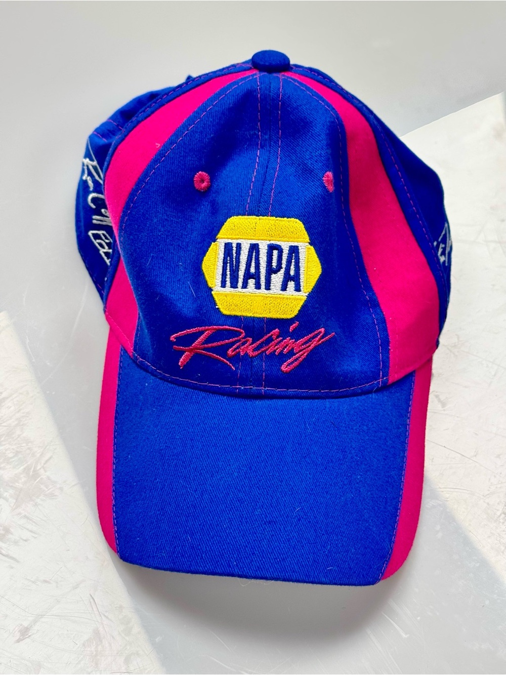 NAPA Racing Susan G. Komen Pink Ribbon NASCAR Adjustable Hat Cap OSFM